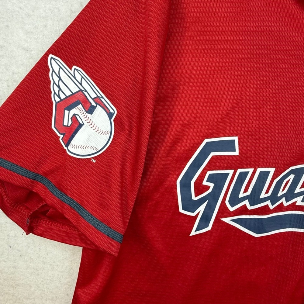 Cleveland‎ Guardians Baseball Jersey Red Bieber 57 Adult XL fan game day ready - Picture 7 of 11
